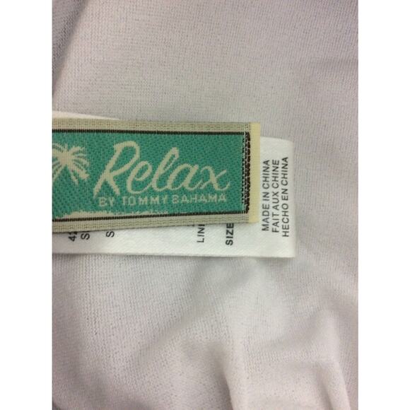 Relax Tommy Bahama Bikini Top Polka Dot Striped Swimwear - Picture 6 of 6